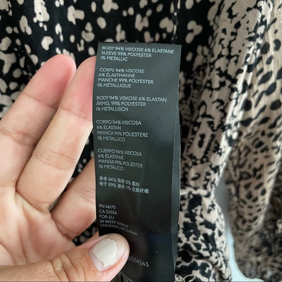 ANTHROPOLOGIE Maeve Leopard Print Ruffle Sleeve Blouse - Picture 10 of 11